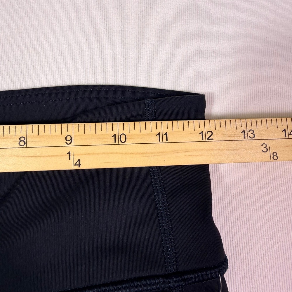 Athleta Chaturanga Capri XS Black High Rise Wicking Activewear Leggings 816130 - Picture 8 of 13